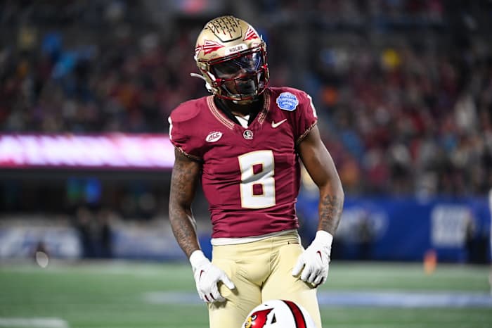 Florida State cornerback Renardo Green.